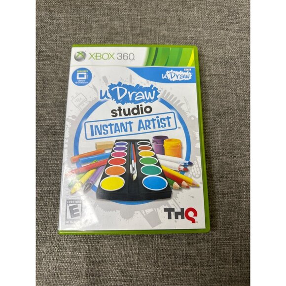 uDraw Studio Instant Artist Xbox 360 Game Complete Original Case & Manual - Picture 1 of 3
